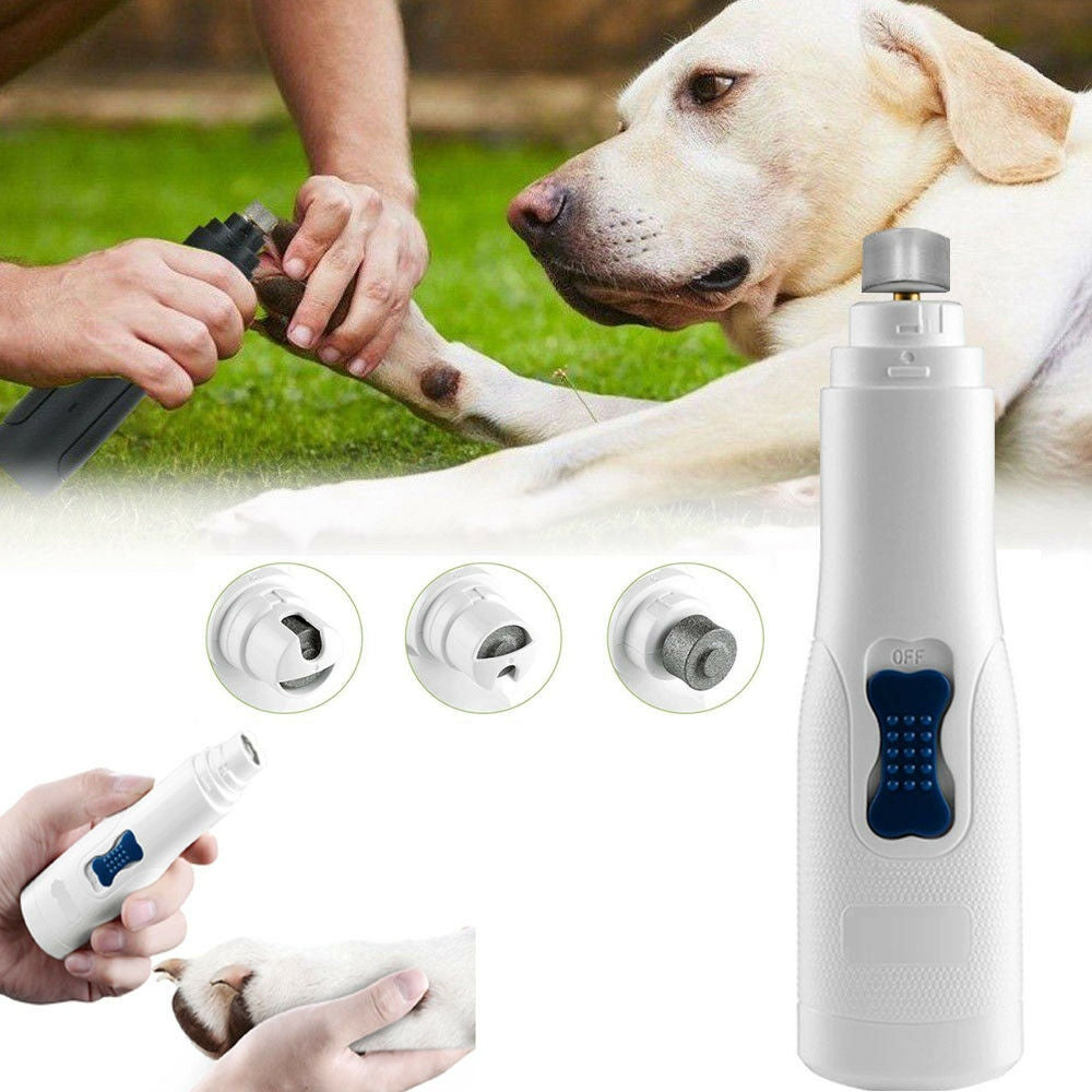 Pet Nail Polisher & Electric Clipper – Gentle & Effective Grooming